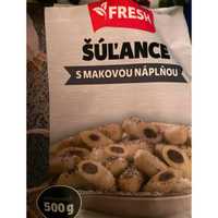 MRAZENÉ ŠÚĽANCE S MAKOVOU NÁPLŇOU 500g FRESH