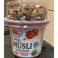 PILOS/JOGURT S MUSLI A MALINAMI 215g