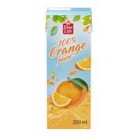FINE LIFE 200ml TP 100% POMARANČ