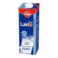 RAJO/MLIEKO LAKTOFREE POLOTUČNÉ TRV.1,5% 1l