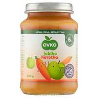 OVKO DETS.VYZ. jablko, mrkva 190G