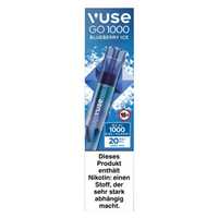 E CIG. VUSE GO 1000 BLUEBERRY ICE 20mg
