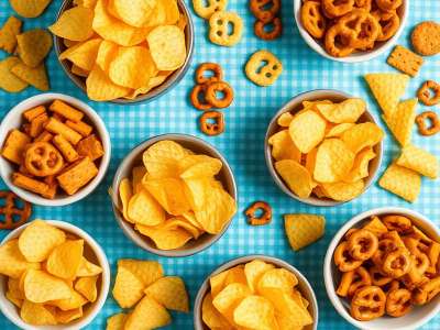 Chipsy a slané snacky