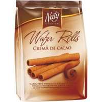 WAFER ROLLS CACAO 200G